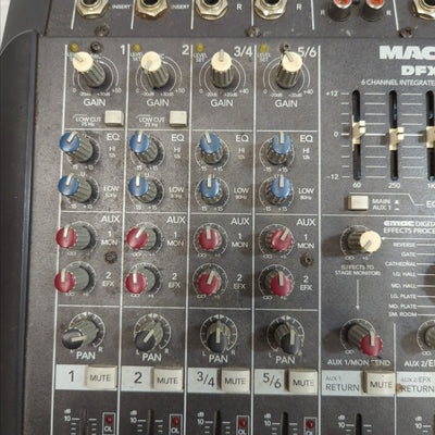 Mackie DFX6 6-Channel Mixer