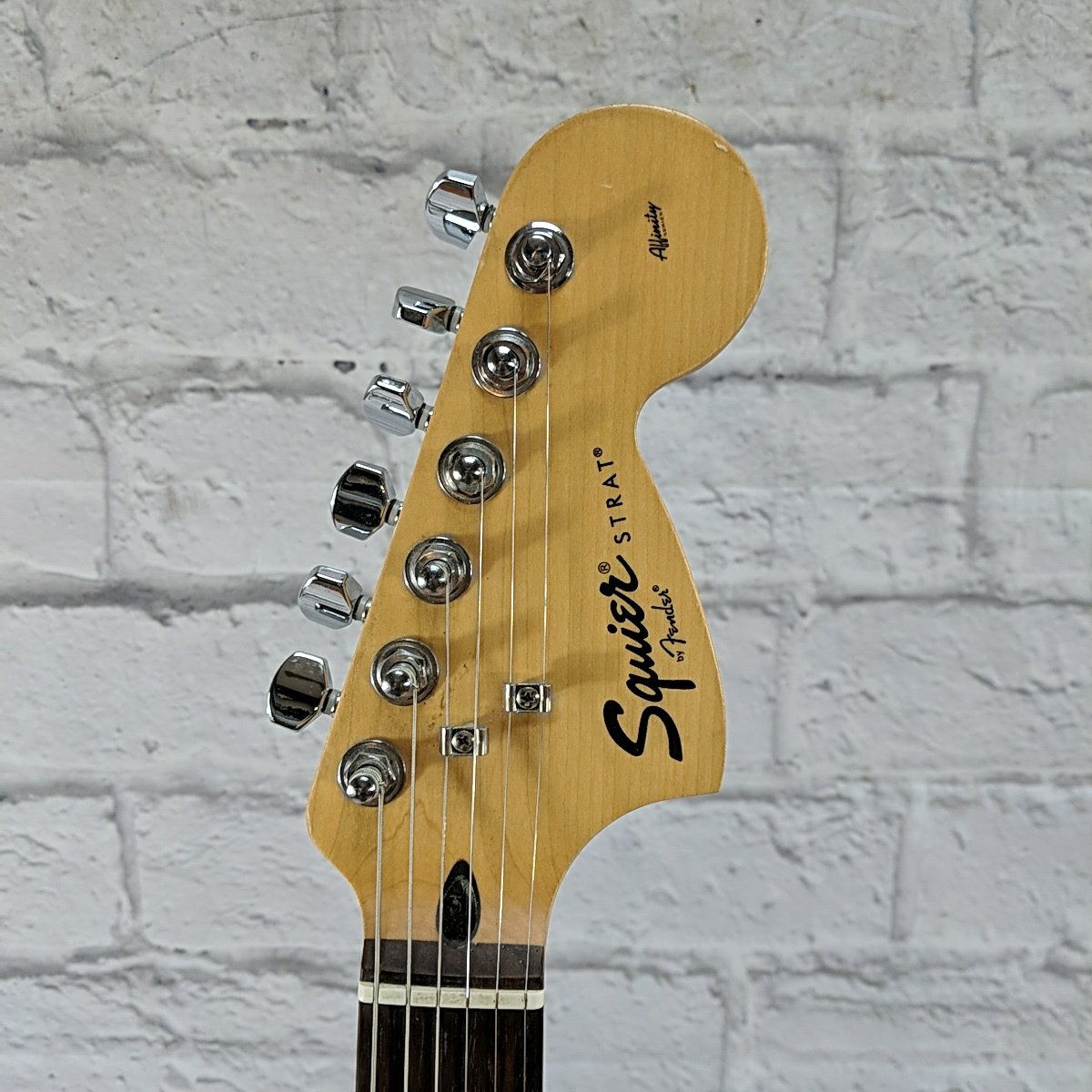 Squier Strat Affinity Black Electric Guitar