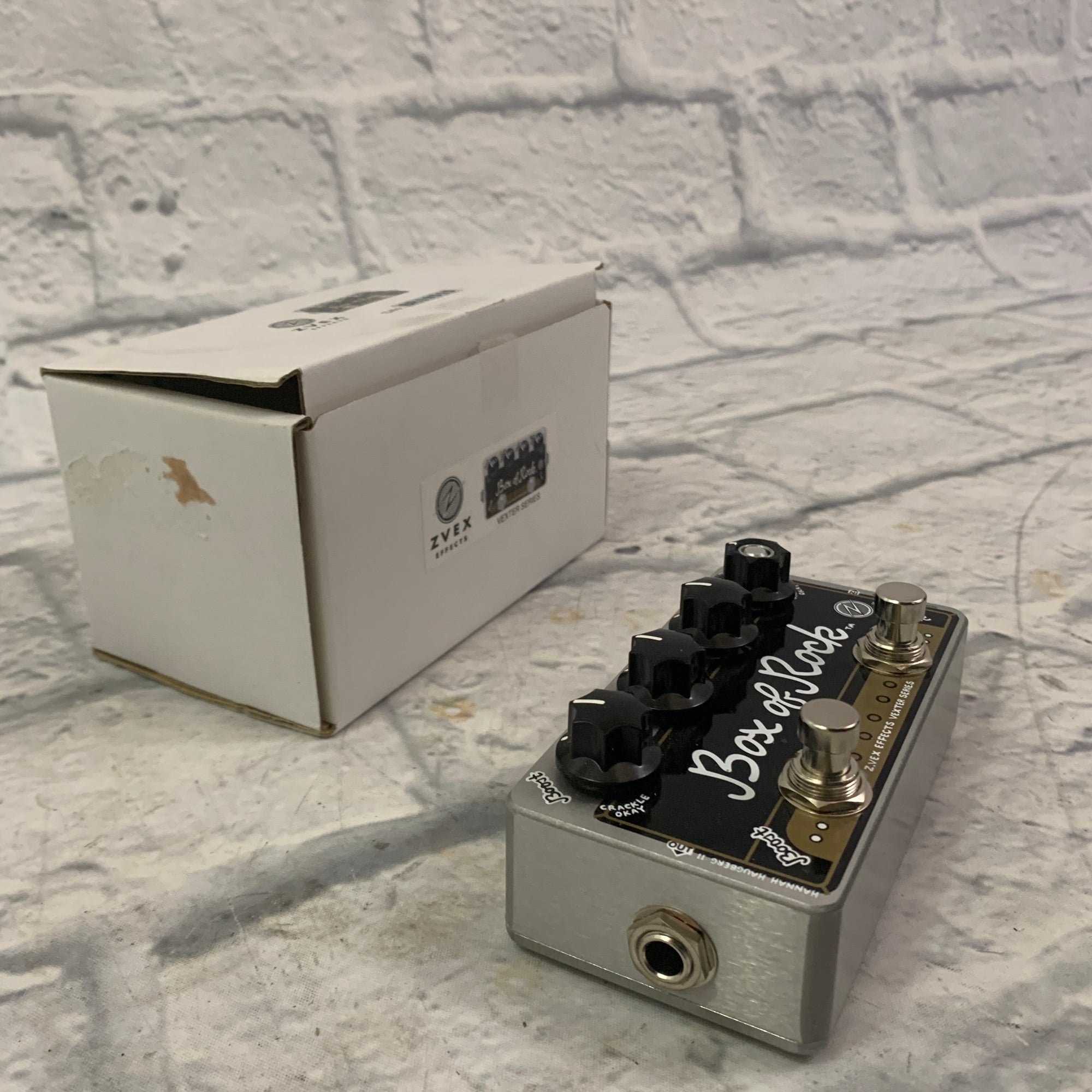 box of rock pedal Zvex Vexter Series Box of Rock Overdrive / Boost Pedal