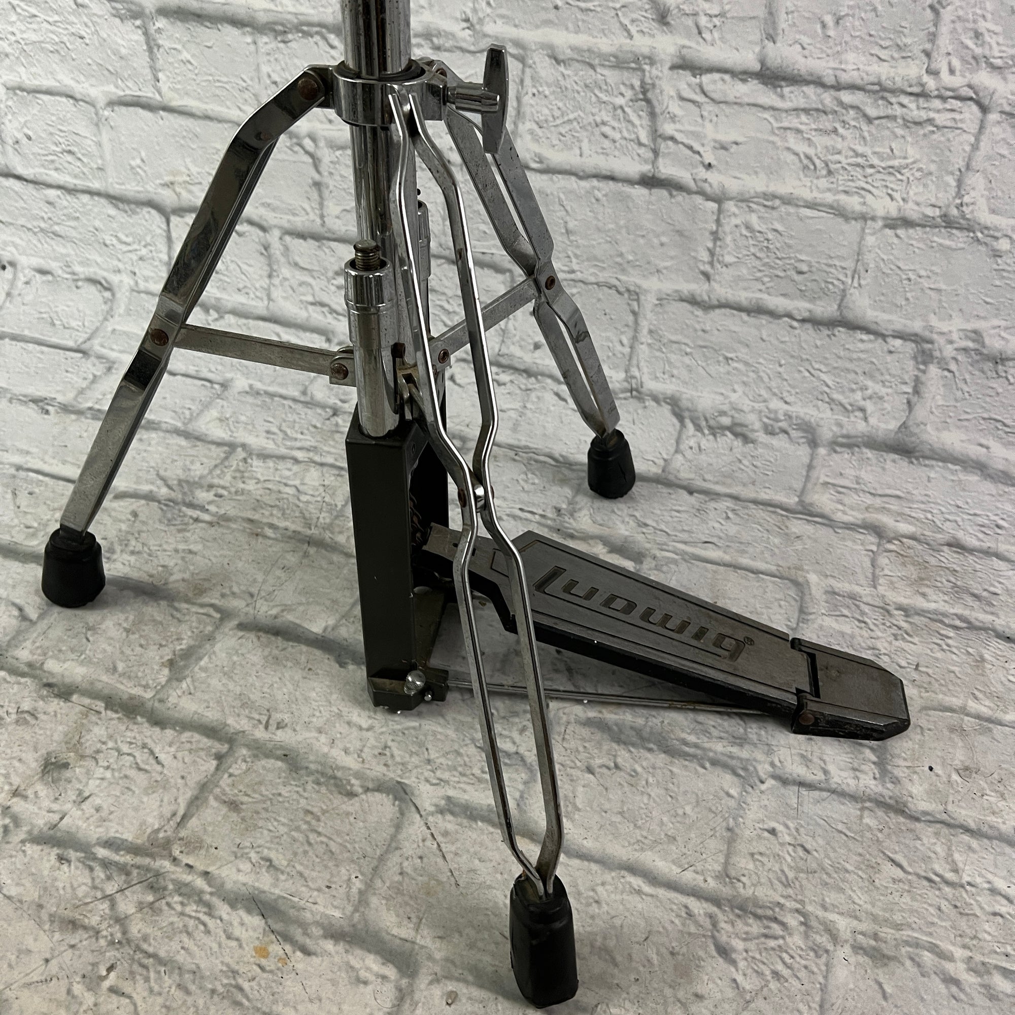 Ludwig Double Braced Red Label Hi Hat Stand Made in Taiwan