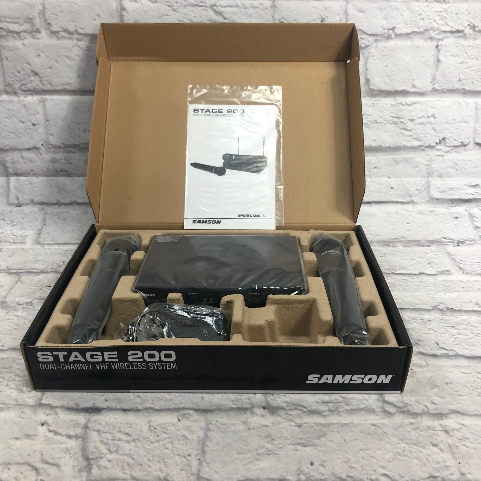 Samson Stage 200 Dual-Channel VHF Wireless System