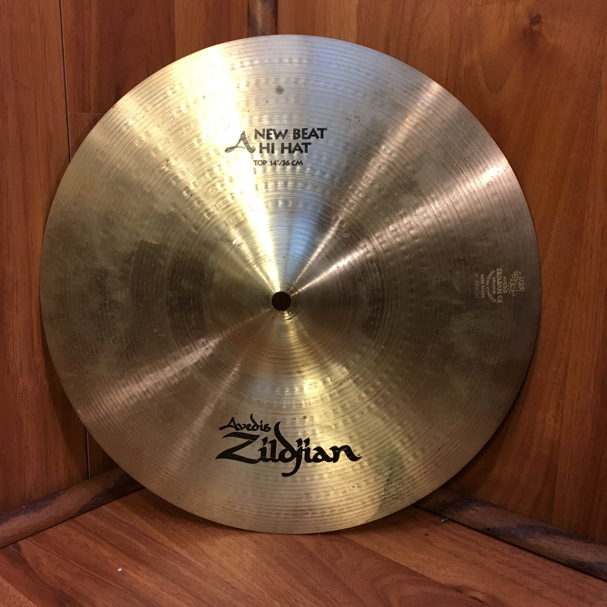Zildjian 14In New Beat Hi-Hat Top Cymbal