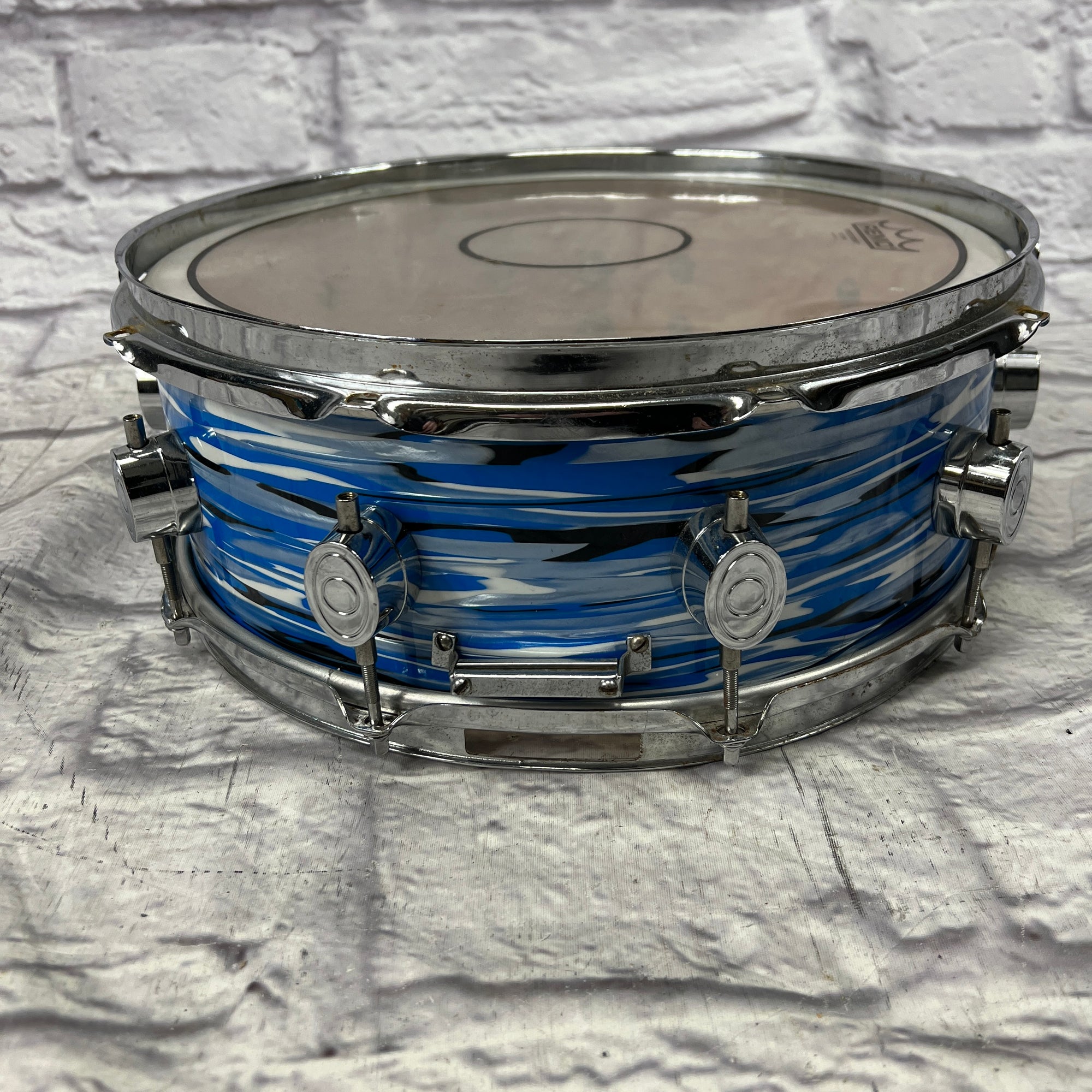 PDP Pacific Drums & Percussion 14x5 Maple Snare Project - Arctic Blue Oyster