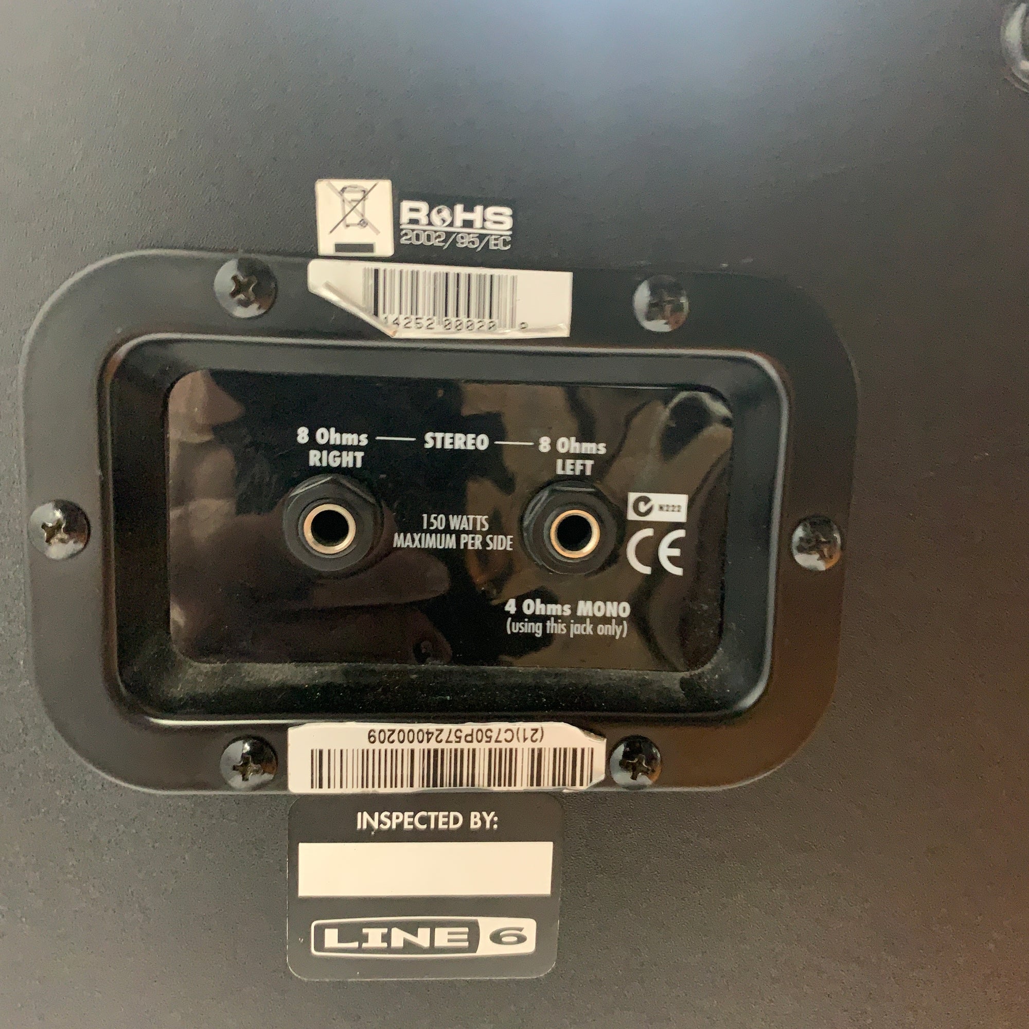 Line 6 150 Watt 4x12 Cabinet AS IS Cabinet Damage