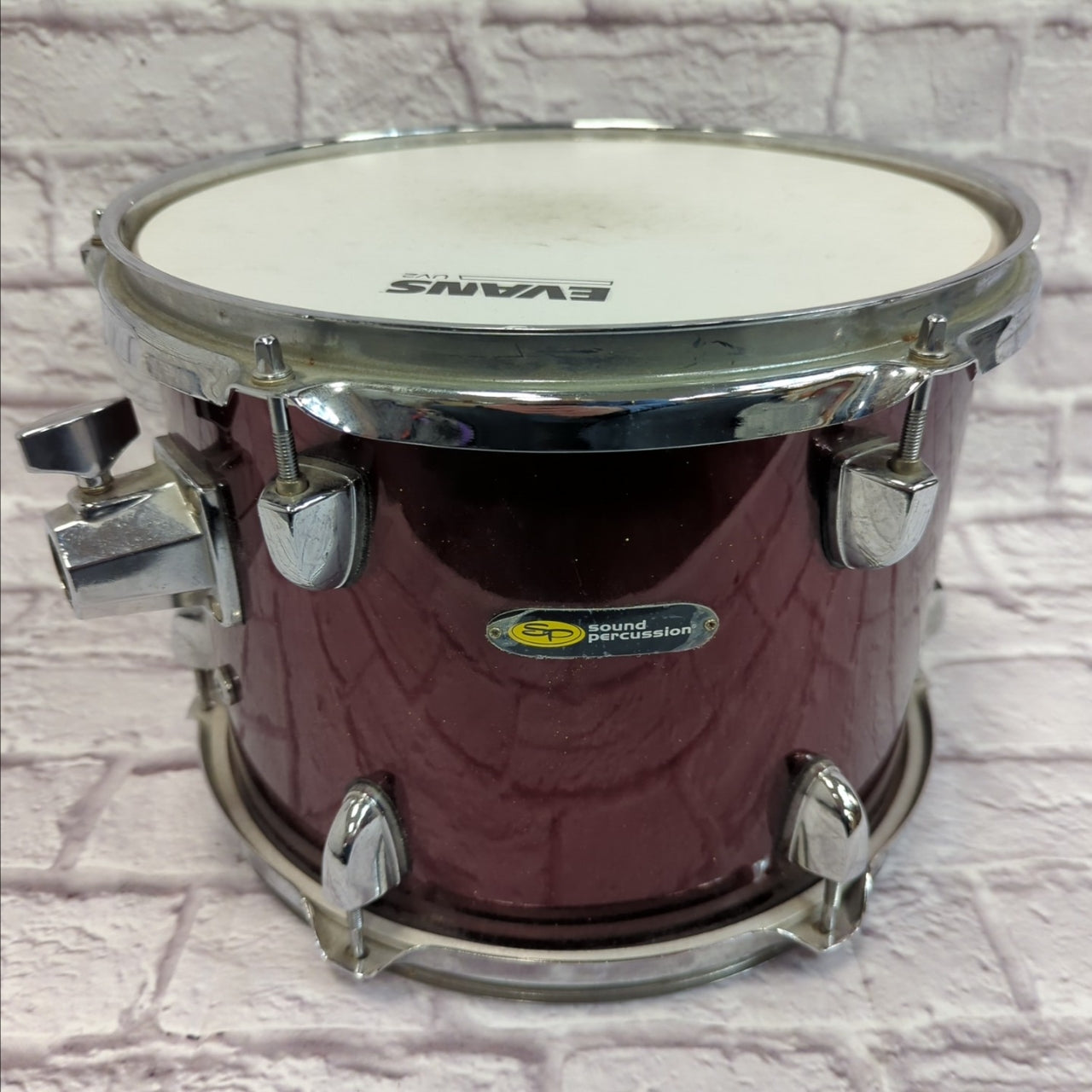 SP Sound Percussion 12x9 Rack Tom Red