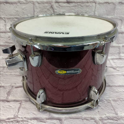 SP Sound Percussion 12x9 Rack Tom Red