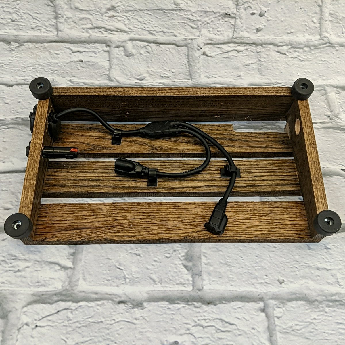 Custom Hardwood Pedal Board