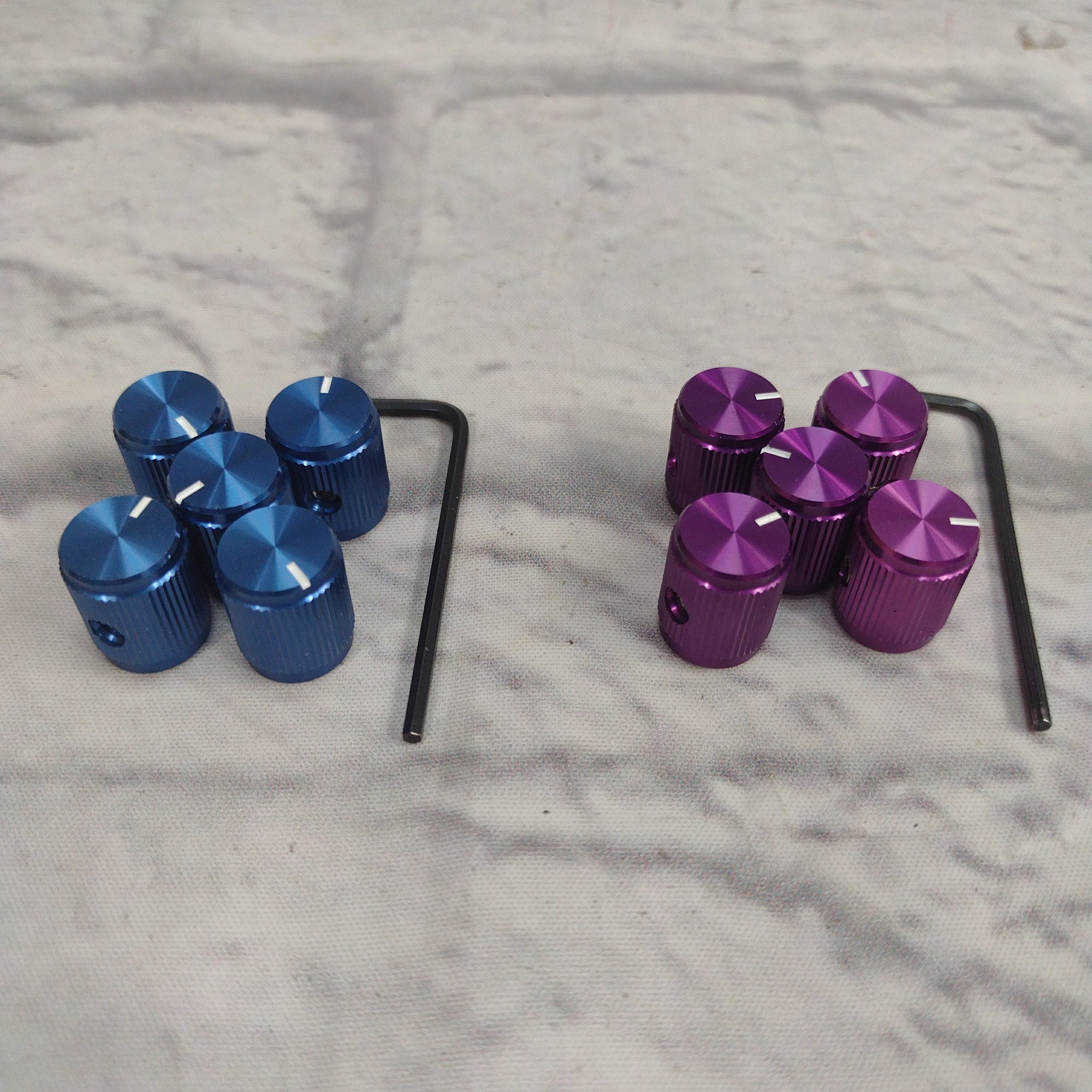 Unknown Lot of Anodized Pedal Knobs