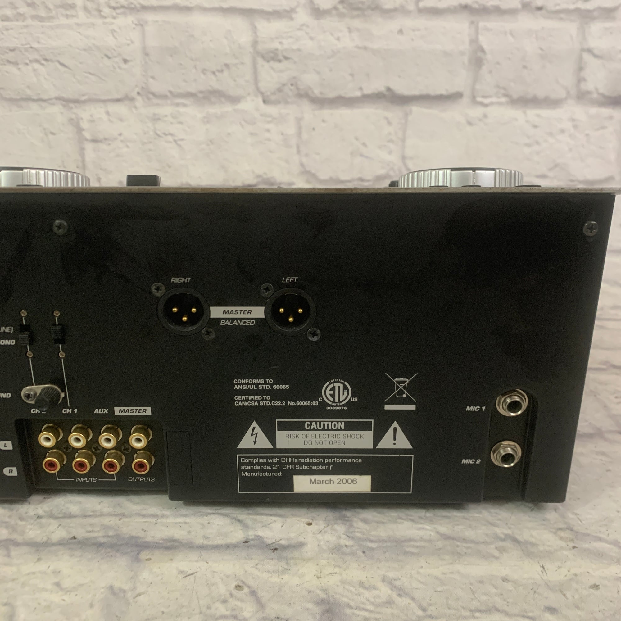 Numark Cd Mix 2 DJ Mixer