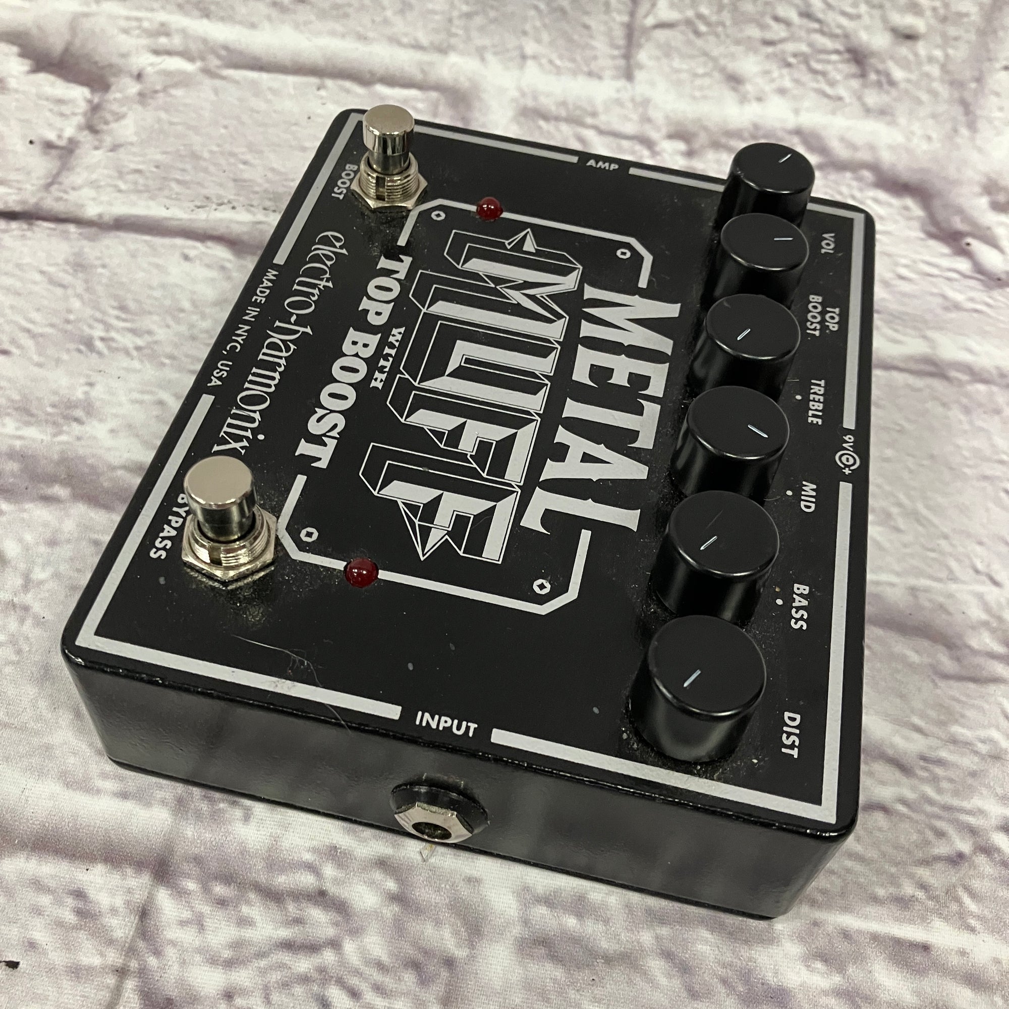 Electro-Harmonix Metal Muff with Top Boost Distortion Pedal