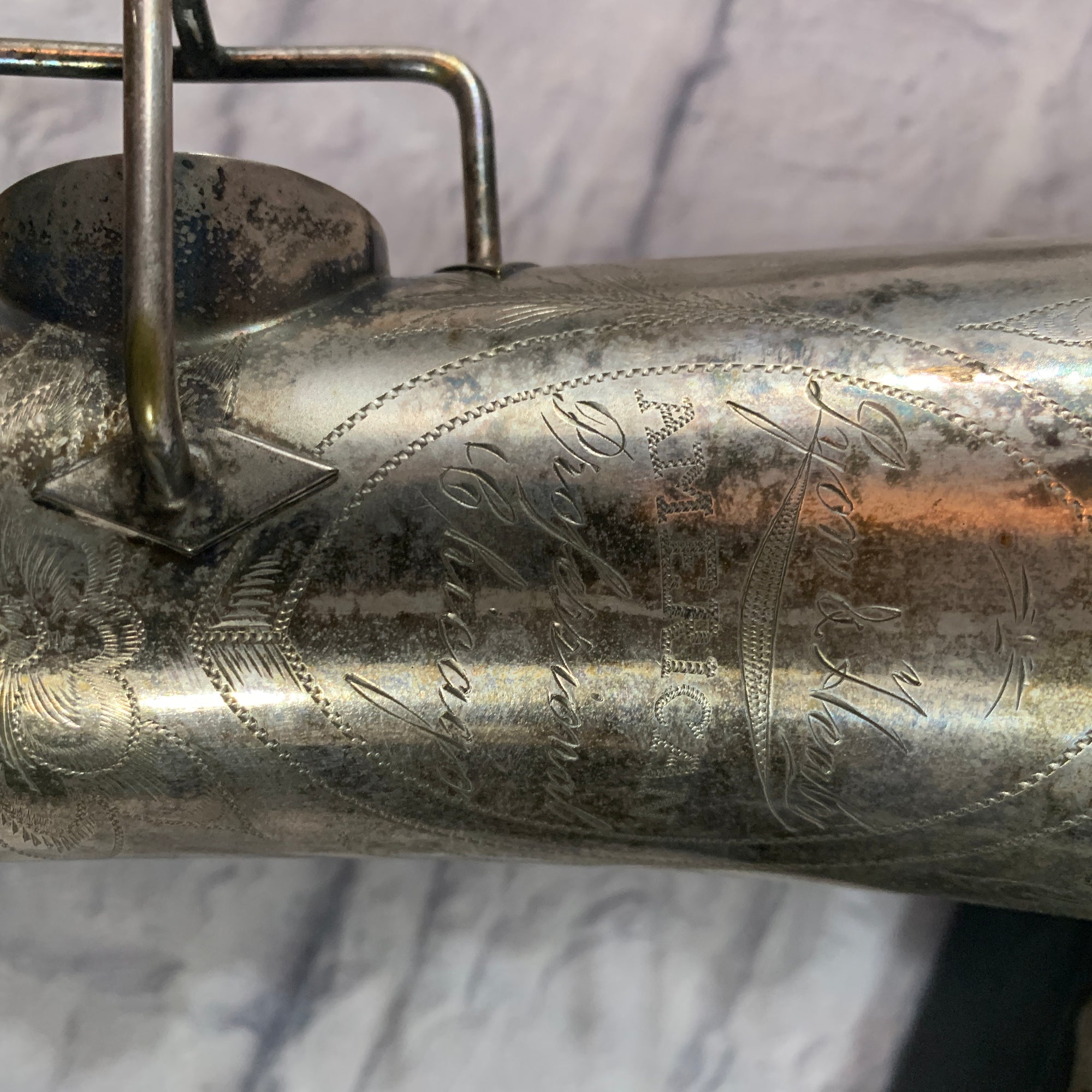 Vintage 1920's Lyon and Healy American Professional Saxophone