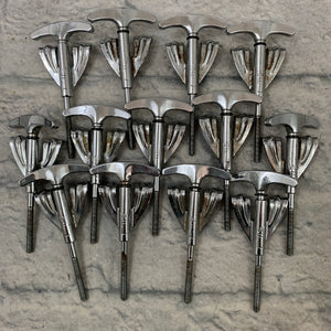 WFL Ludwig Bass Claw and Tension Rod Set of 13 Drum Part Vintage
