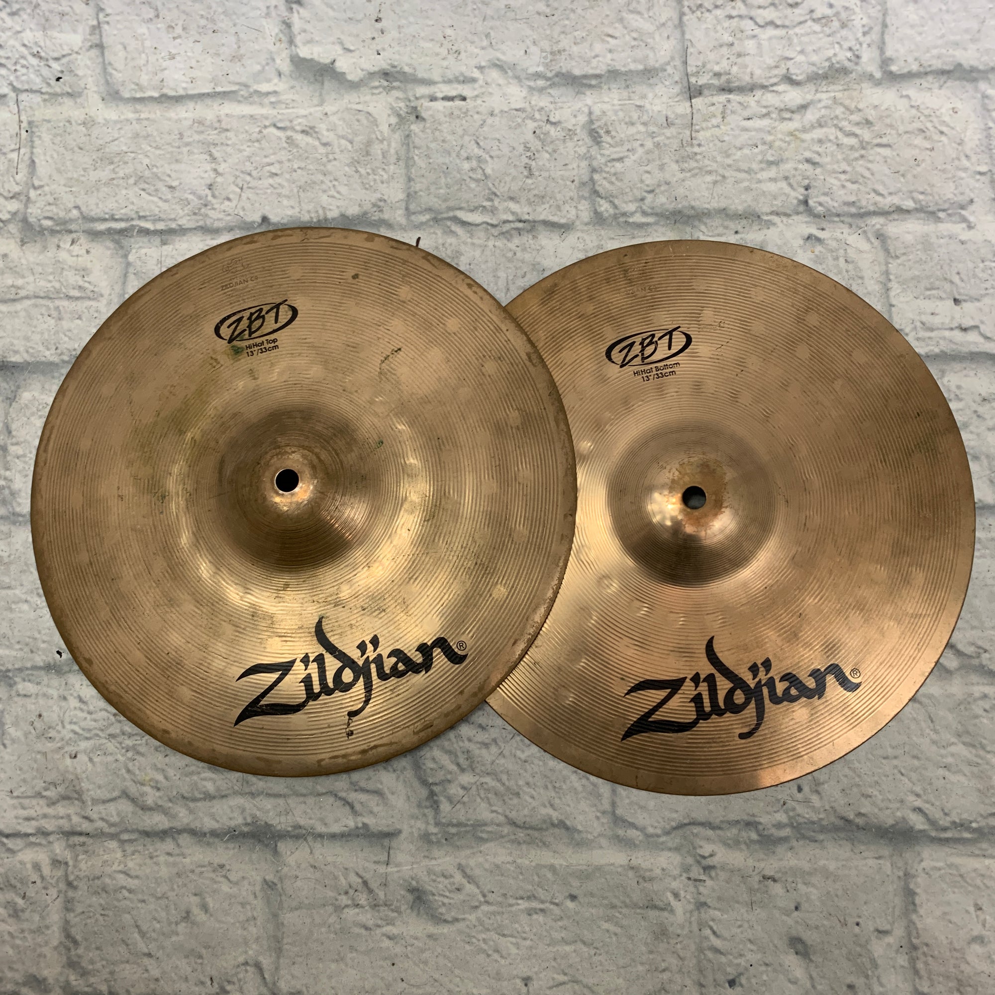 Zildjian ZBT 13" Hi Hat Cymbals