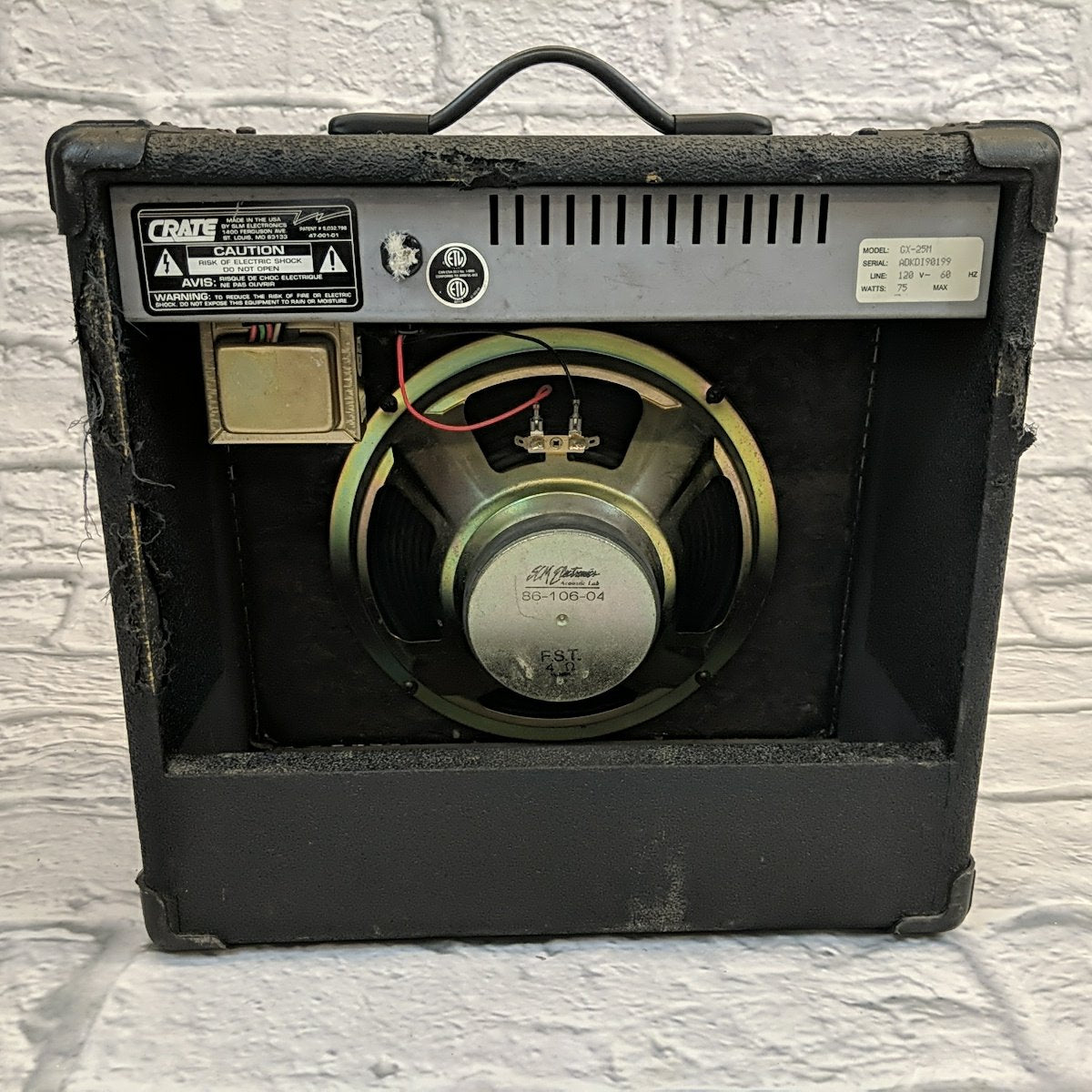 Crate GX-25M Guitar Combo Amp