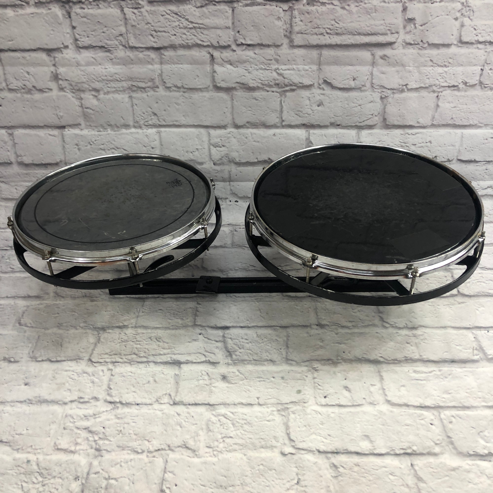 Remo 16in & 14in Roto Tom with Rack
