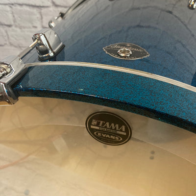 Tama Starclassic Blue Sparkle Birch 3 piece Drum Kit