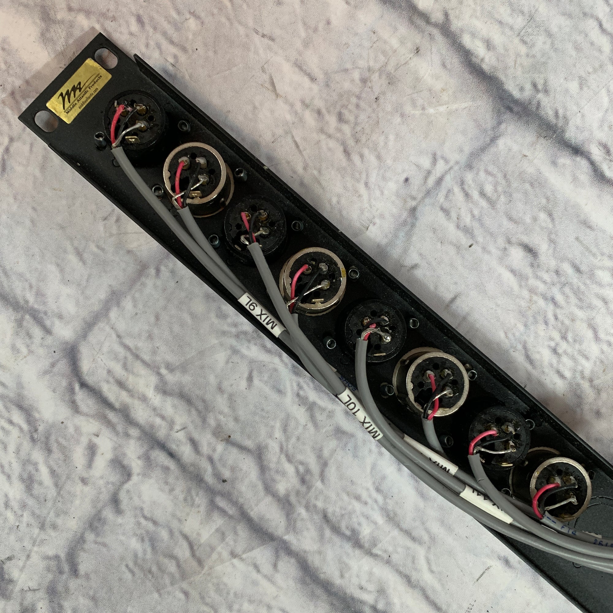 Middle Atlantic 8 Channel Rack Mount XLR Patchbay