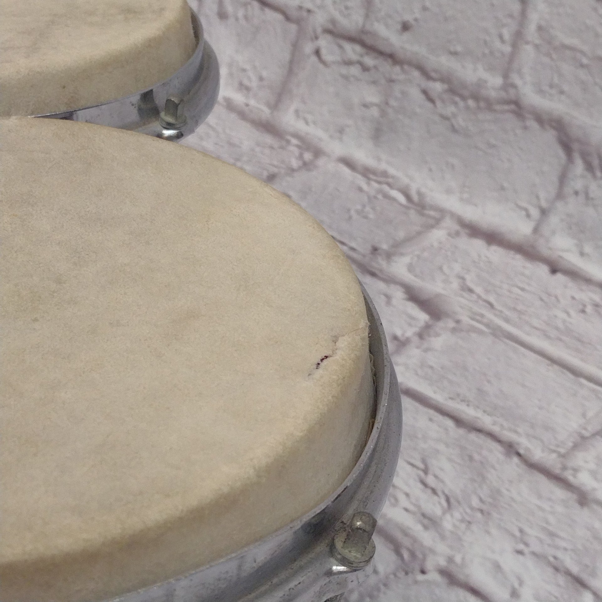 Unknown Bongos Made in Japan Blue Sparkle