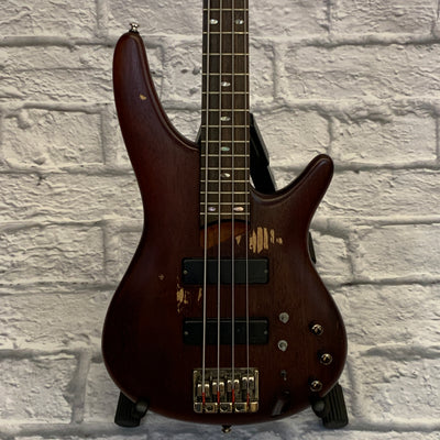 Ibanez SR500 4 String Bass Walnut