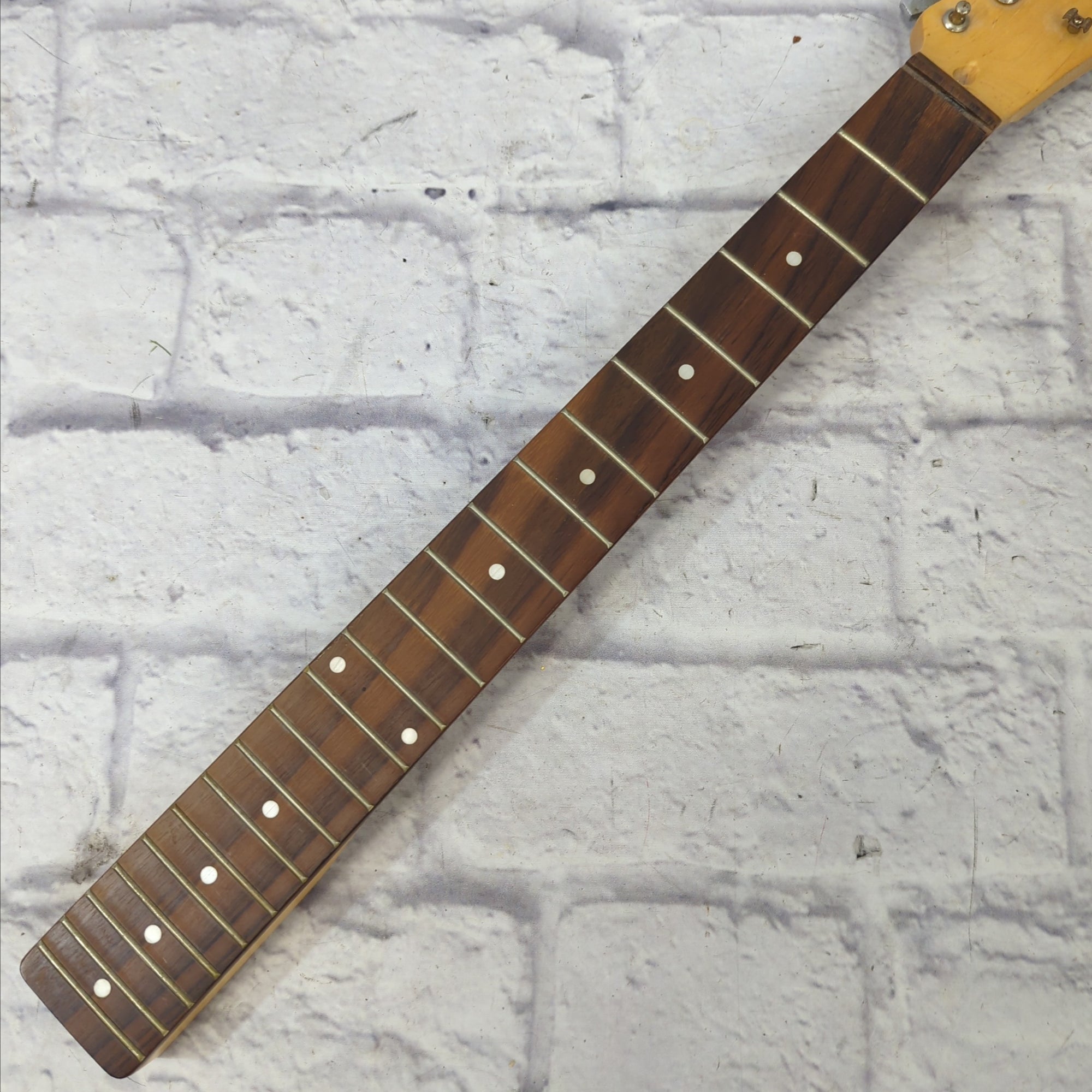 Unknown 21-Fret Maple Rosewood Electric Guitar Neck