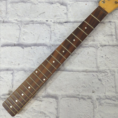 Unknown 21-Fret Maple Rosewood Electric Guitar Neck