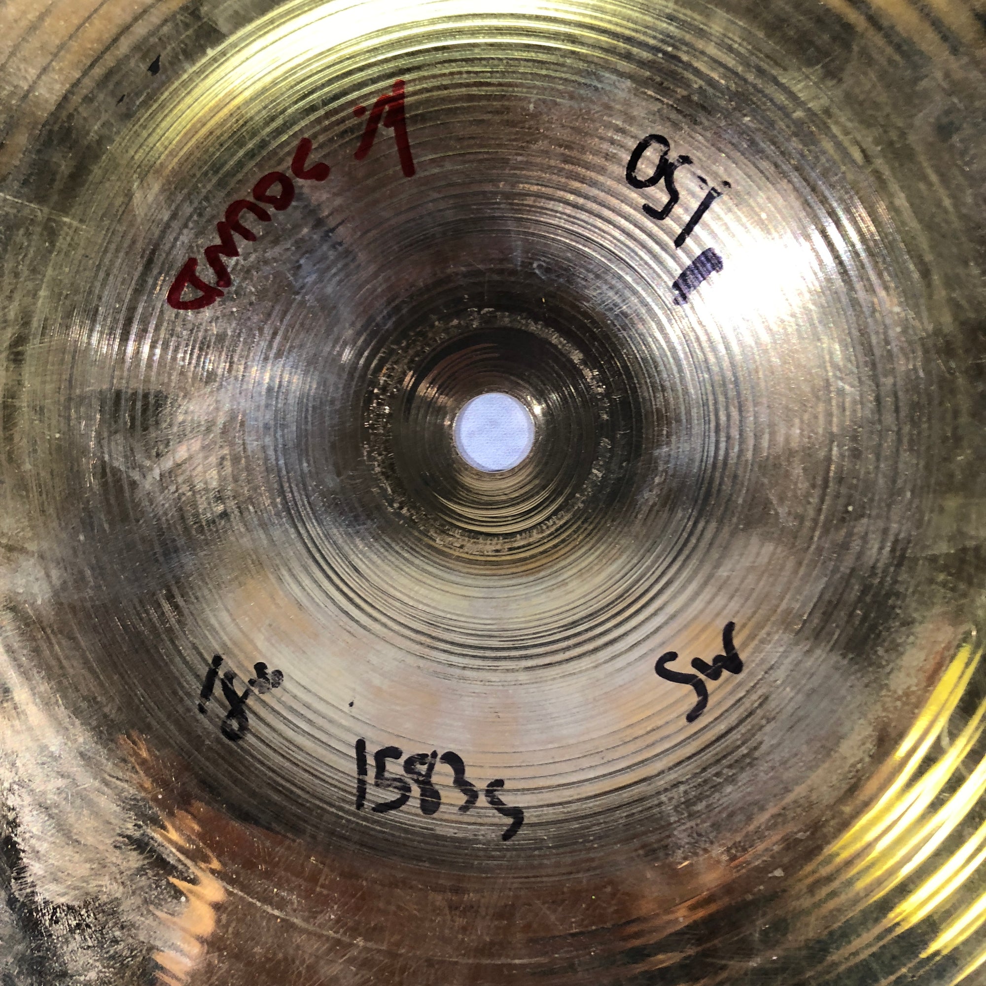 Vintage 1970s A Zildjian & CIE Constantinople 18in Crash Ride Cymbal 1600g