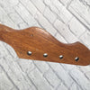 Vintage 1960s Short Scale Bass Guitar Neck (C) Rosewood Fretboard Made in Japan