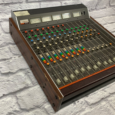 Vintage Tascam TEAC M-35 Mixing Console w/ Road Case
