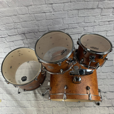 Mapex Storm 4pc Drum Set Camphor Wood Grain Full Kit