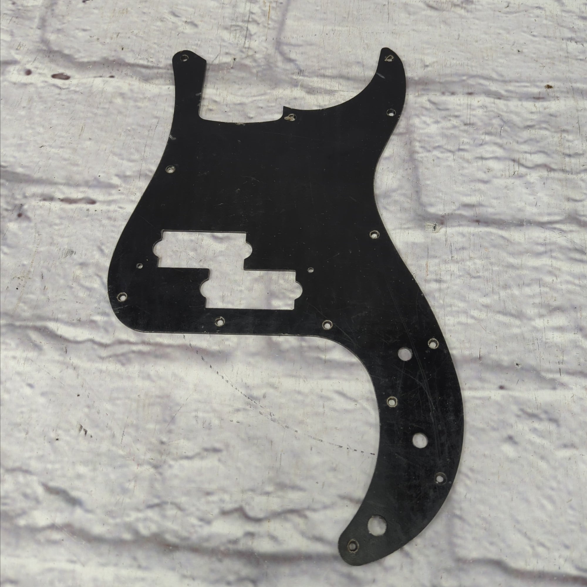 Unknown Black P Bass Pickguard