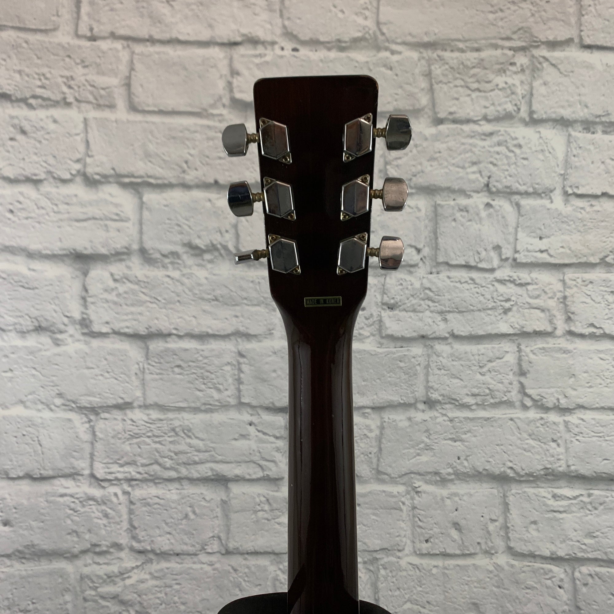 Harmony H-166 Dreadnought Acoustic Guitar MIK 1970s - Natural
