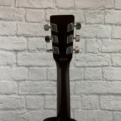 Harmony H-166 Dreadnought Acoustic Guitar MIK 1970s - Natural