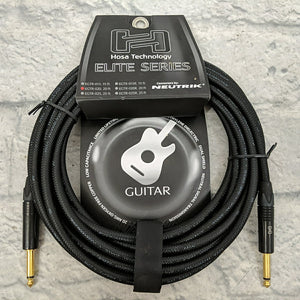 Hosa Elite Series EGTR-020 20 Foot Guitar Cable with Neutrik Connector Ends