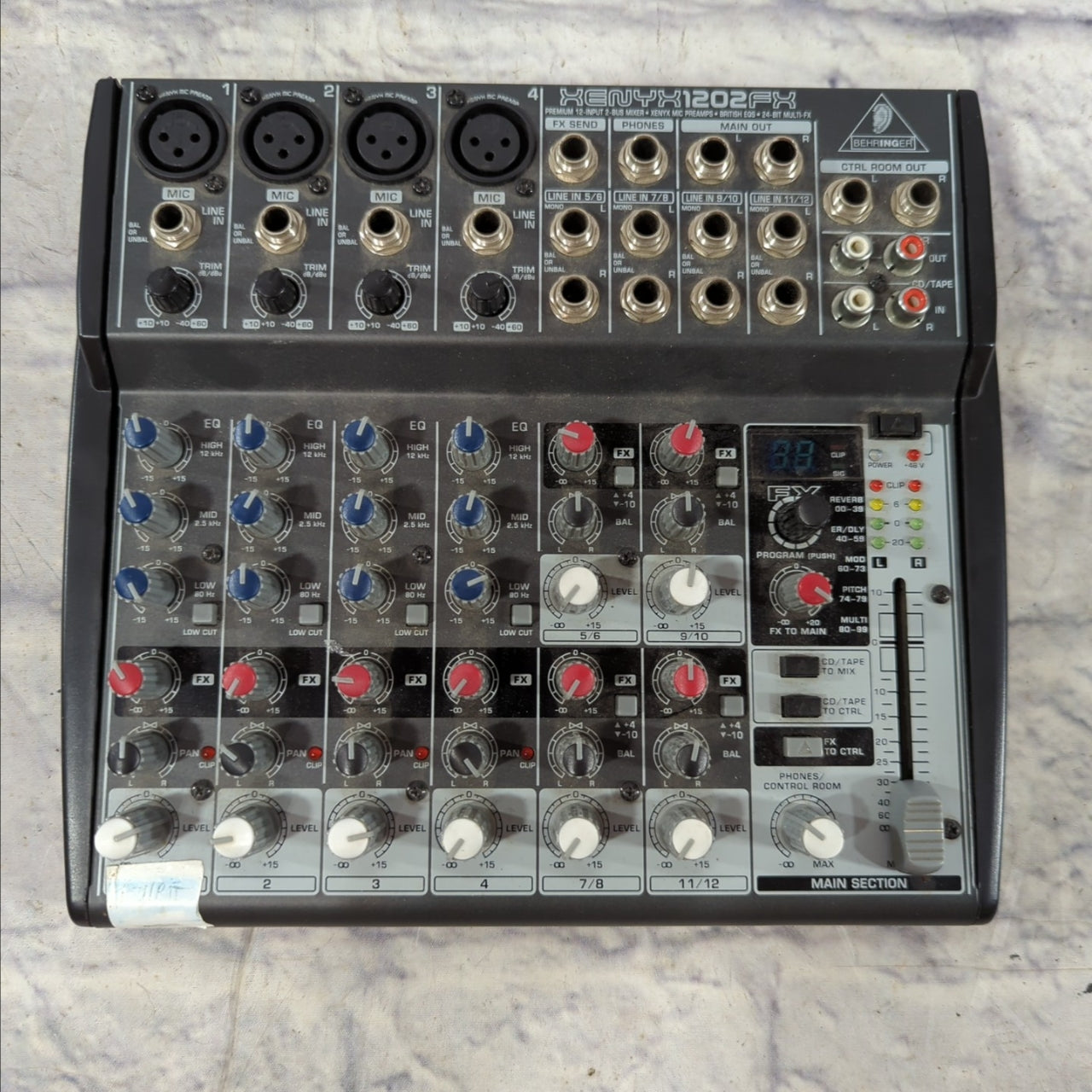Behringer Xenyx1202FX 12 Channel Mixer