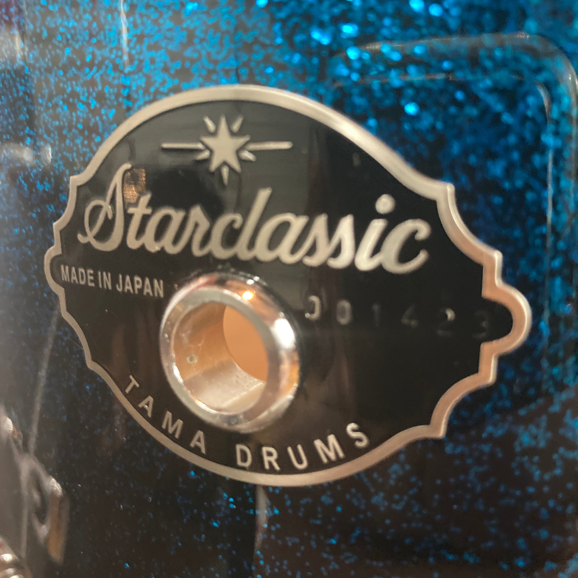 Tama Starclassic Blue Sparkle Birch 3 piece Drum Kit