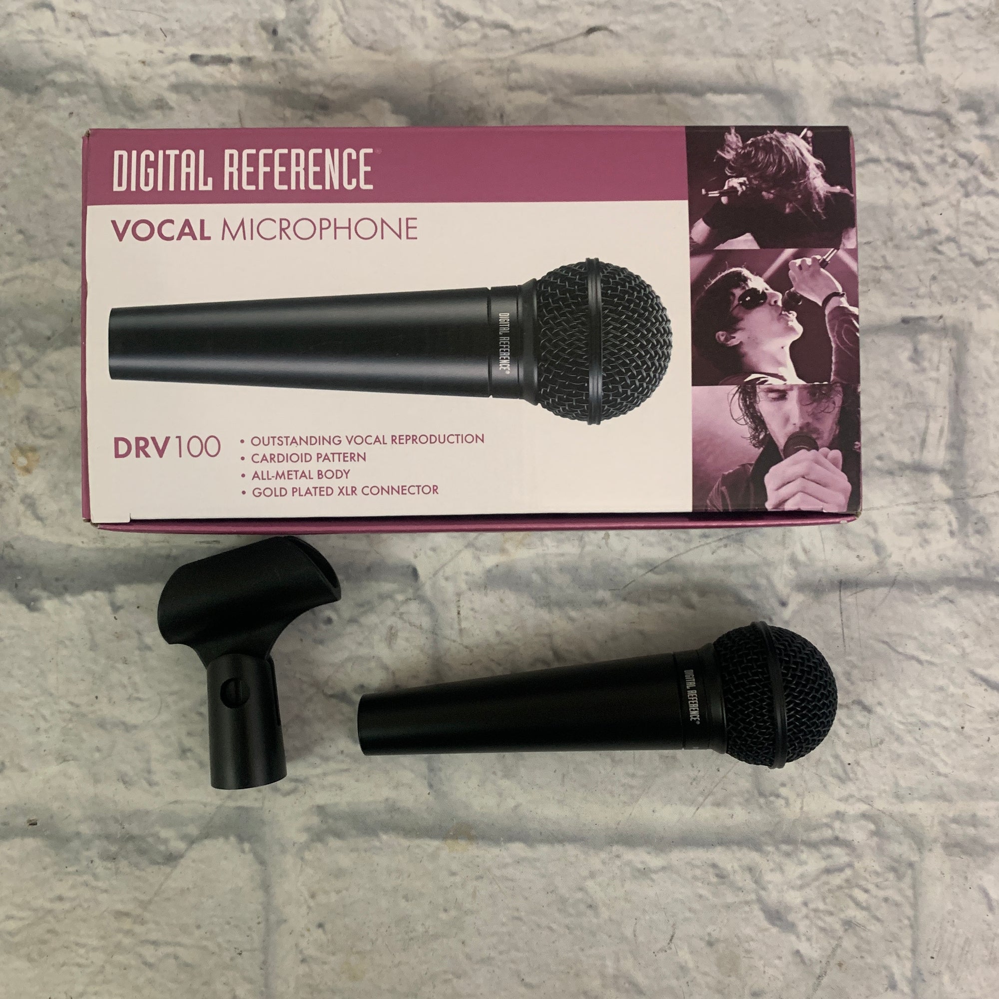 Digital Reference DRV100 Dynamic Vocal Microphone Evolution Music