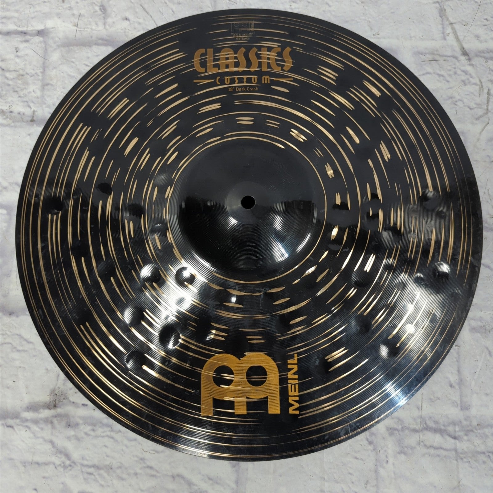 Meinl Classic Custom Dark 18" Crash Cymbal