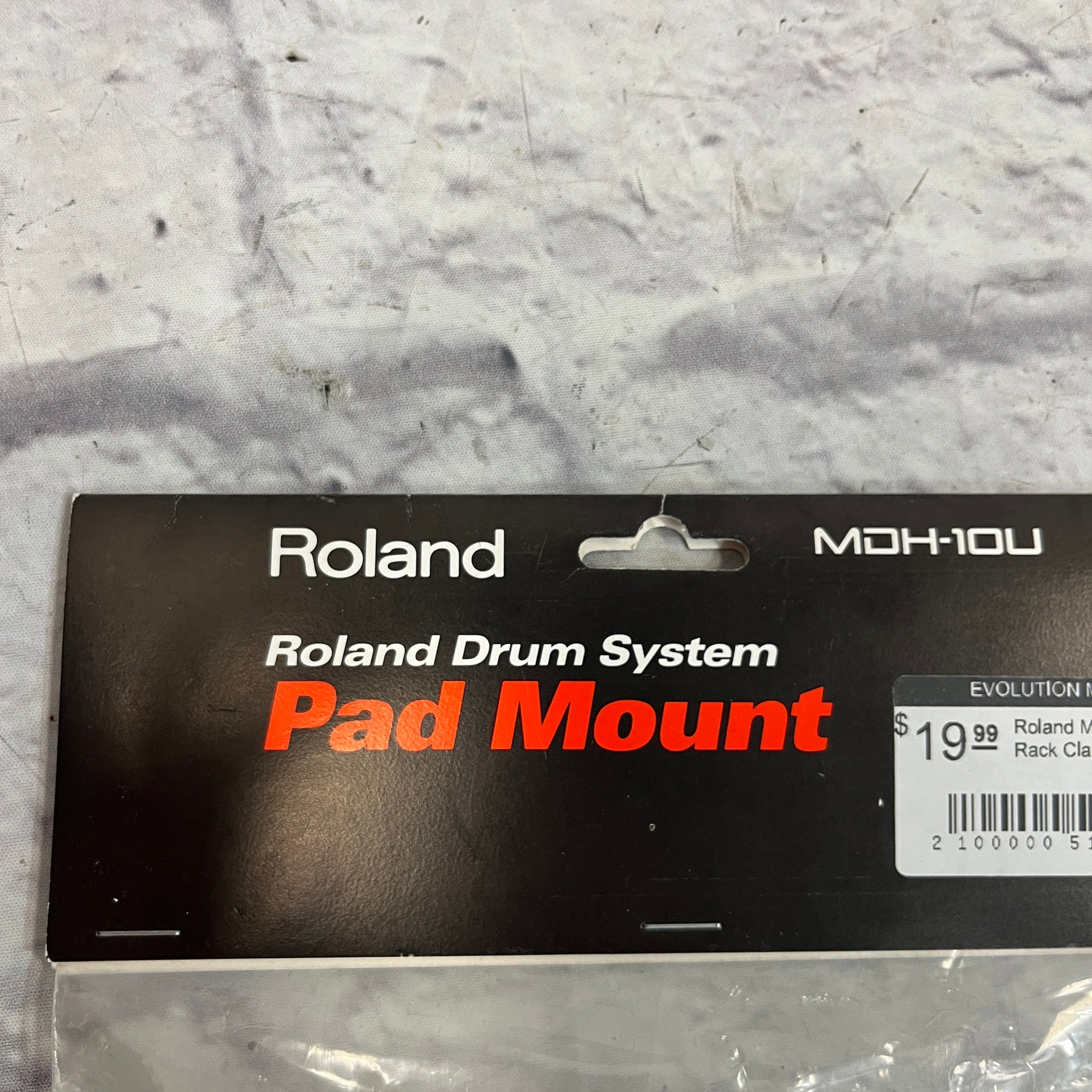 Roland MDH10U Drum Rack Clamp with L-Rod