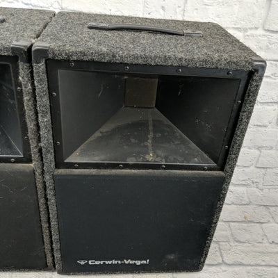 1990's Cerwin Vega V-12B PA Speakers (Pair)