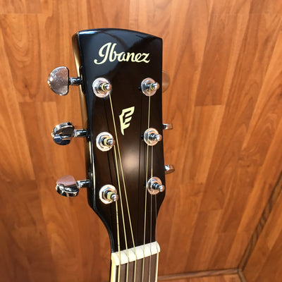 Ibanez PF15ECE Black Acoustic Electric Guitar