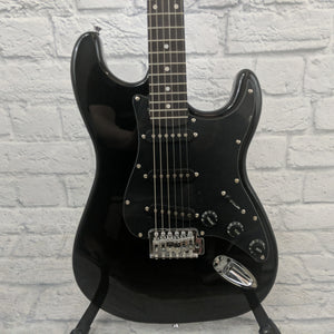 Austin AST100 Electric Guitar in Black