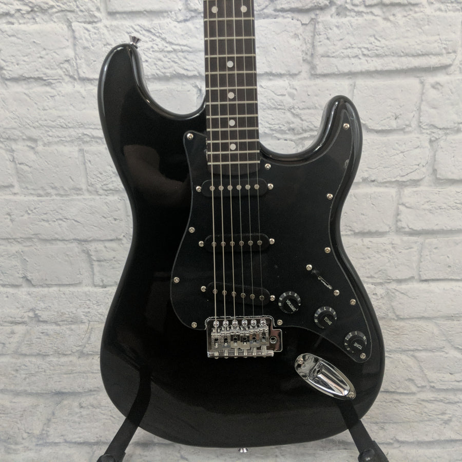 Austin AST100 Electric Guitar in Black