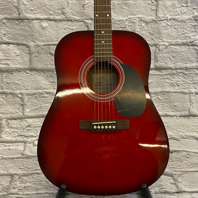Spencer SG510 RBS Red Burst Acoustic Guitar - New Old Stock!