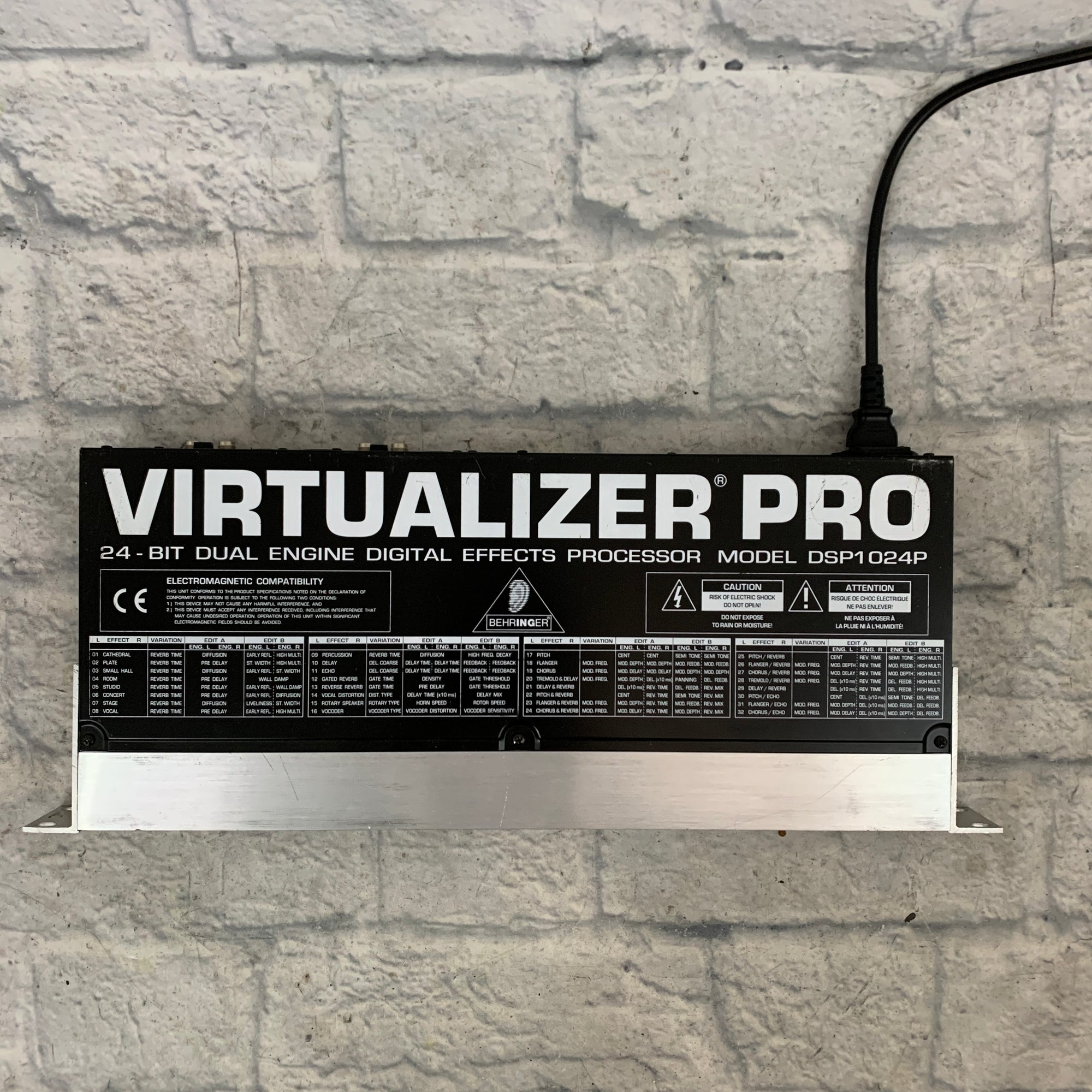 BEHRINGER VIRTUALIZER PRO DSP-1024P
