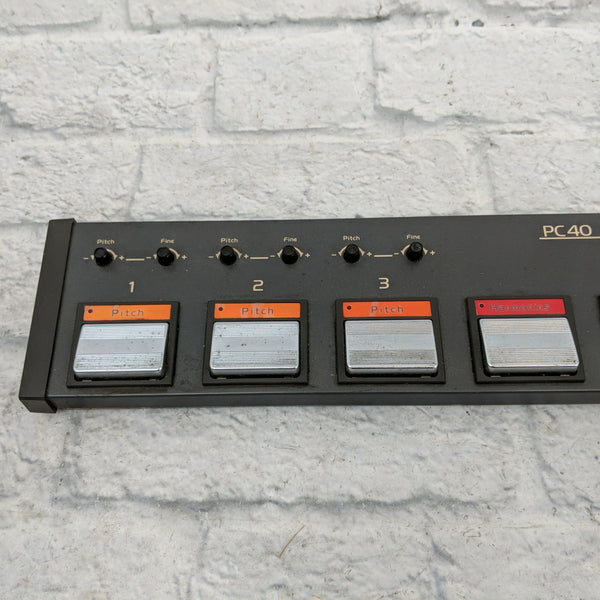 Ibanez PC40 Preset Foot Controller for the HD-1500 Harmonics Delay ...