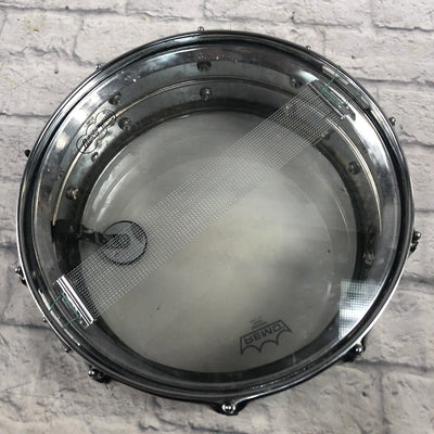 Vintage Ludwig 14x5 Supraphonic Olive Badge Aluminum Snare Drum