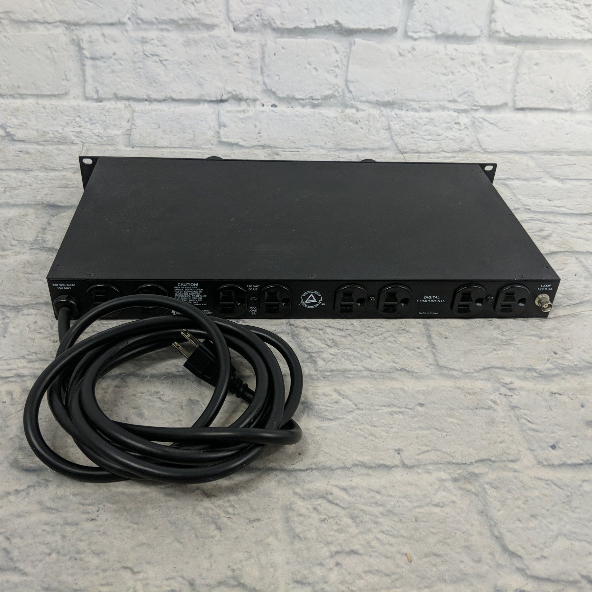FURMAN PL-8 SERIESⅡ Furman PL-8 Series II 8+1 Outlets Rack Mount Surge Protector