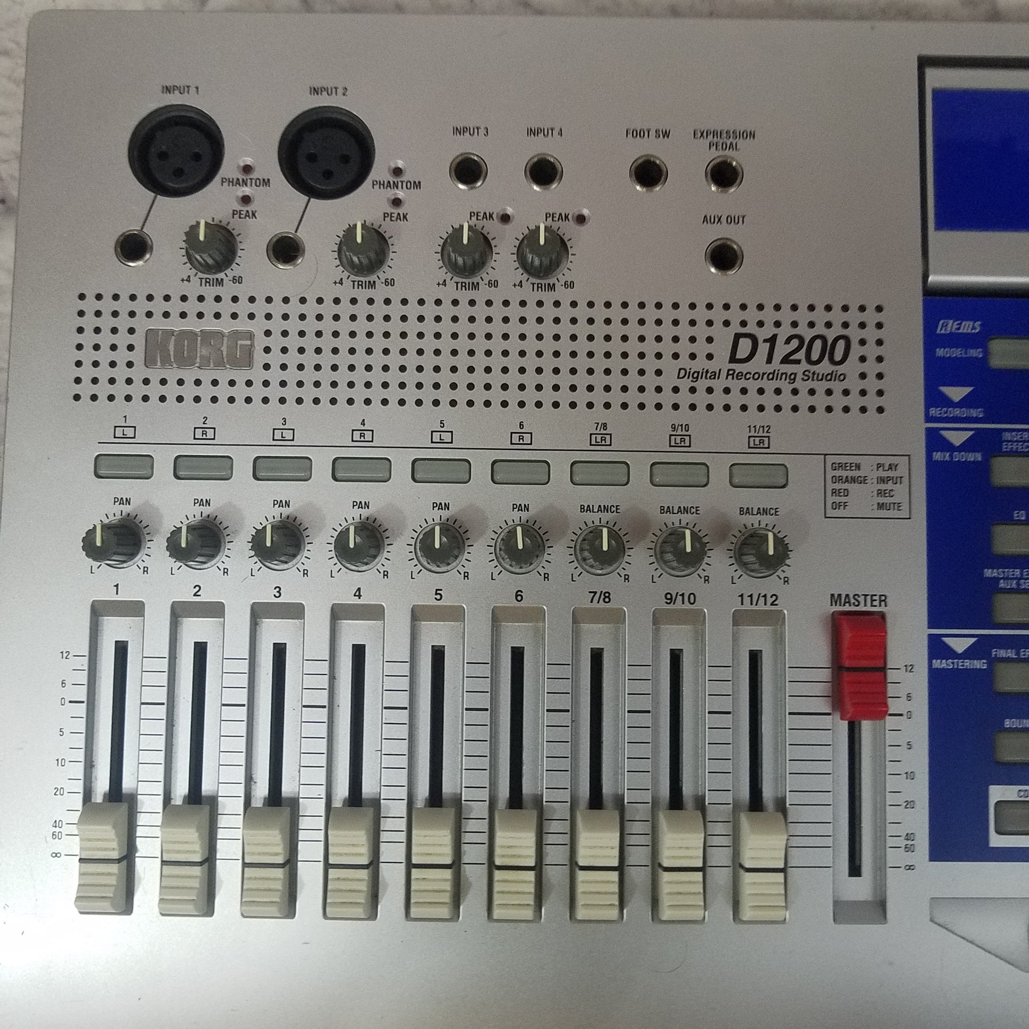 Korg D1200 Digital Recording Studio - Evolution Music
