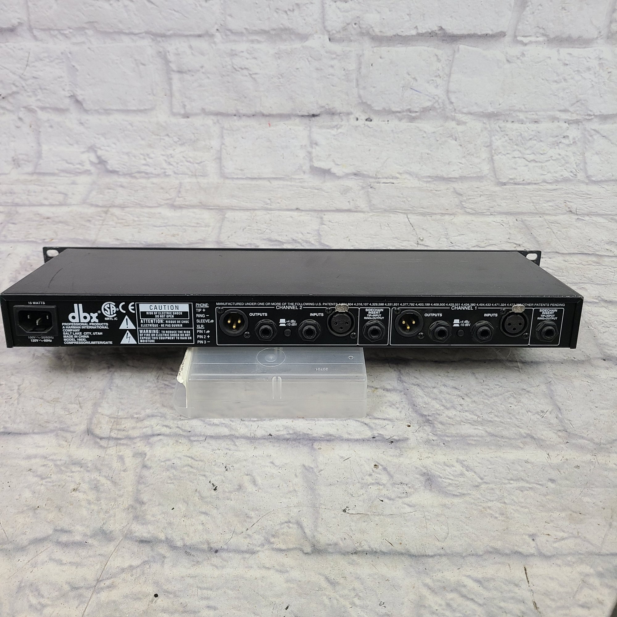 DBX 166XL Compressor Rack Unit - Evolution Music