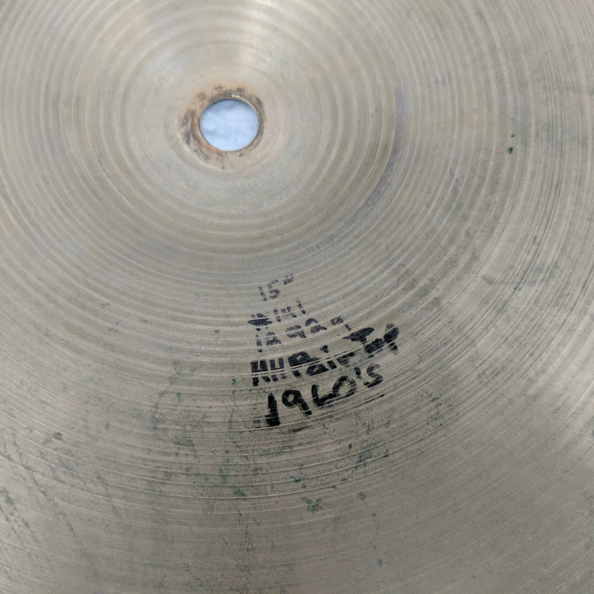 Zildjian Avedis Vintage 1960's 15" Hi Hats (Damaged)